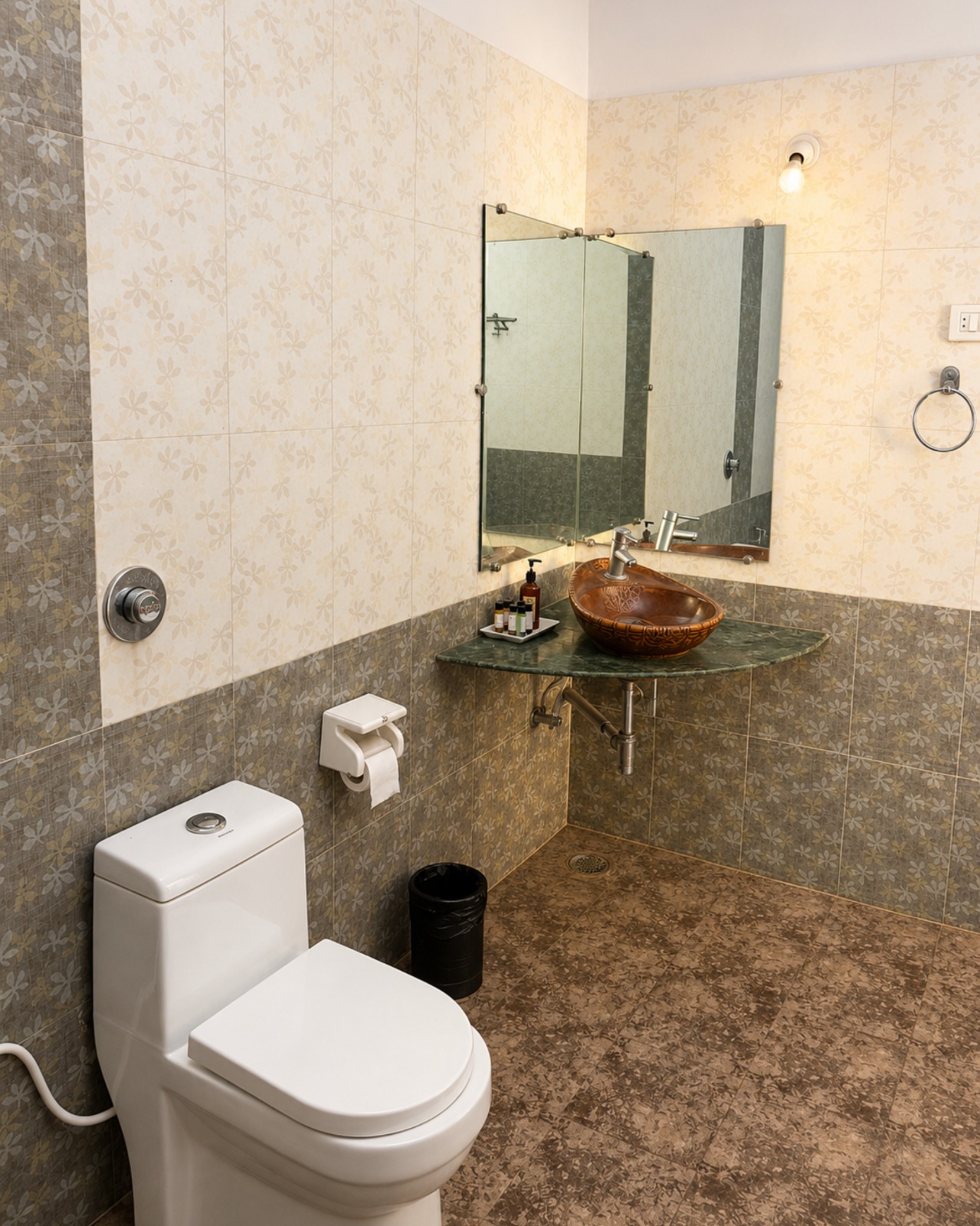 Bathroom at Mahua Tiger Resort Kanha